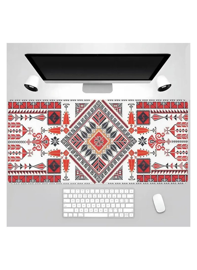 TrueMart Large Desk Mouse Pad, Waterproof Gaming Mouse Pad, 800 x 300 x 3mm, 31.5 x 11.8 x 0.157in, Gaming Mouse Pad, XXL Desk Mat, Non-Slip Desk Mat, XL Gaming Mouse Pad, Thick Rubber Desk Pad Mouse Pad, Suitable for Gaming, Office, and Home Use  - Image 5
