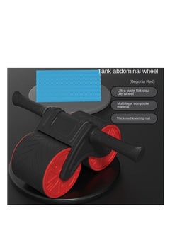 Abdominal Wheel,Automatic Rebound Core Roller Wheel - Thickened Sponge Training With Elbow Support For Home Generic