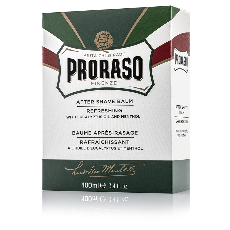 Proraso After Shave Balm for Men, Refreshing and Toning Moisturizer with Menthol and Eucalyptus Oil, 3.4 Fl Oz - Image 3