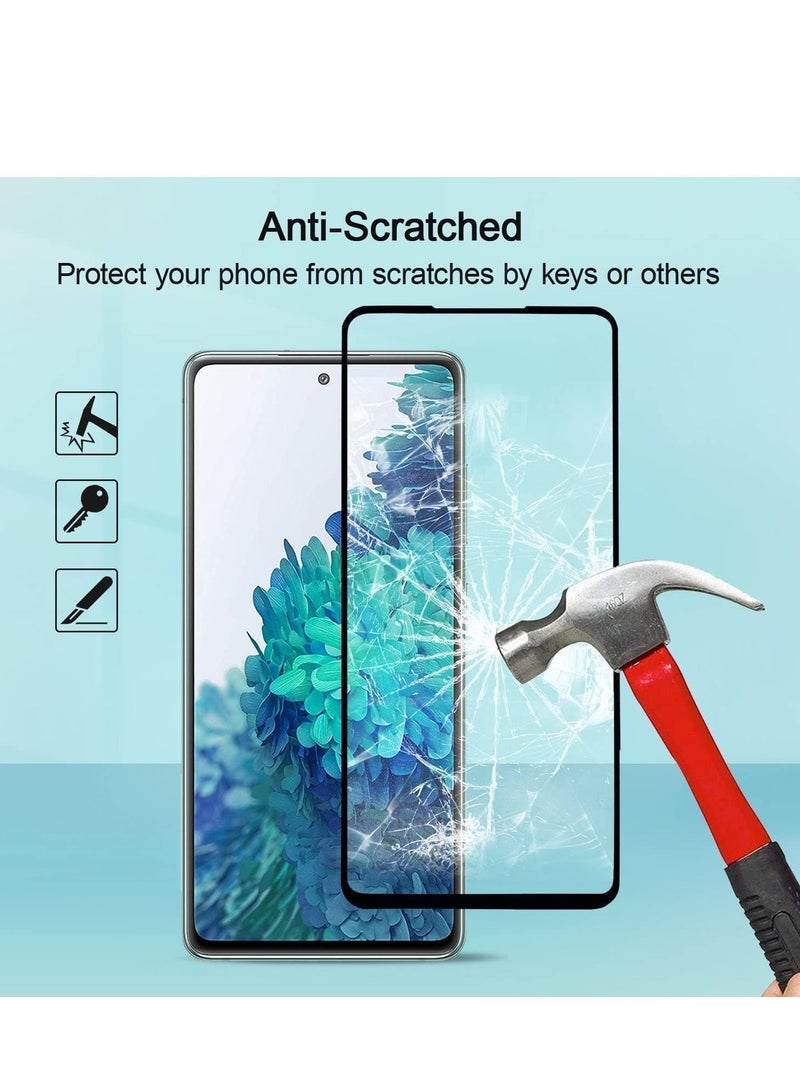 Raxoom 2 Pack 5D Clear Tempered Glass Screen Protector for Samsung Galaxy â€“ Ultra HD Display Protection, Edge-to-Edge Full Coverage, Scratch Resistant, Case Friendly, Bubble-Free Easy Installation for Samsung Phones SAMSUNG A55 - Image 2