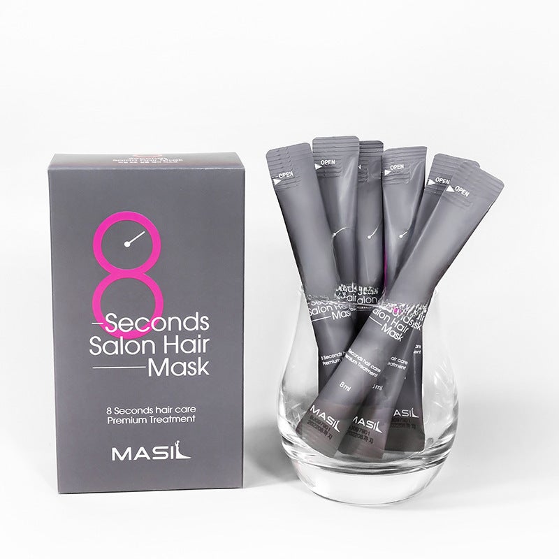 Masil Maslan 8 Seconds Hair Mask Inverted Mask 8ml*20 Conditioner Hair Care Dry and Frizzy Portable Travel Pack(8-second hair mask travel pack-powder supple -8ml * 20) - Image 1