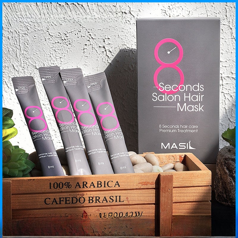 Masil Maslan 8 Seconds Hair Mask Inverted Mask 8ml*20 Conditioner Hair Care Dry and Frizzy Portable Travel Pack(8-second hair mask travel pack-powder supple -8ml * 20) - Image 3