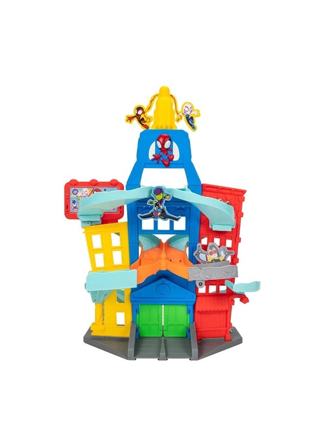 MARVEL Spidey & His Amazing Friends Metals City Track Set  - Image 2