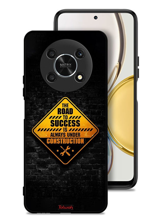 Tolwak Honor X9 5G Protective Case Cover The Road To Success Is Always Under Construction - Image 1