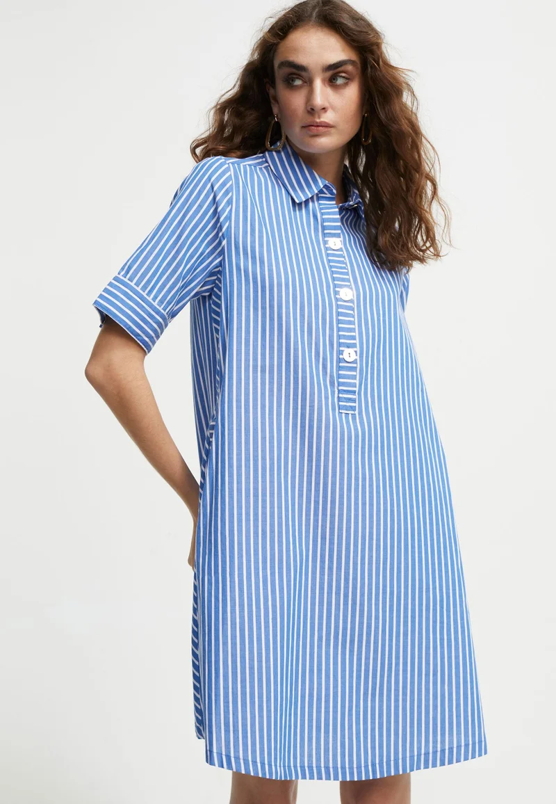 Lola Casademunt Contrast pipping short dress