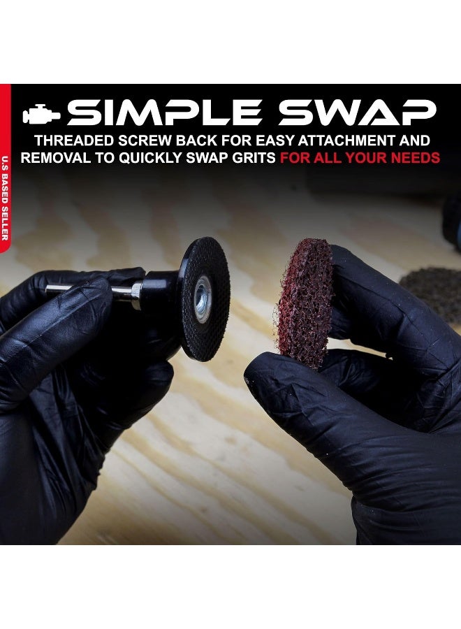 ABN Surface Conditioning Discs - 2in, Medium Grit, 25-pack, Best Value - Image 3