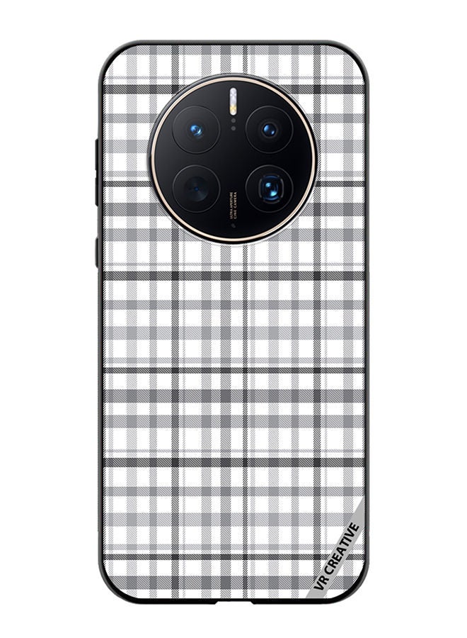VR CREATIVE Protective Case Cover For Huawei Mate 50 Pro Checks Design Multicolour - Image 1