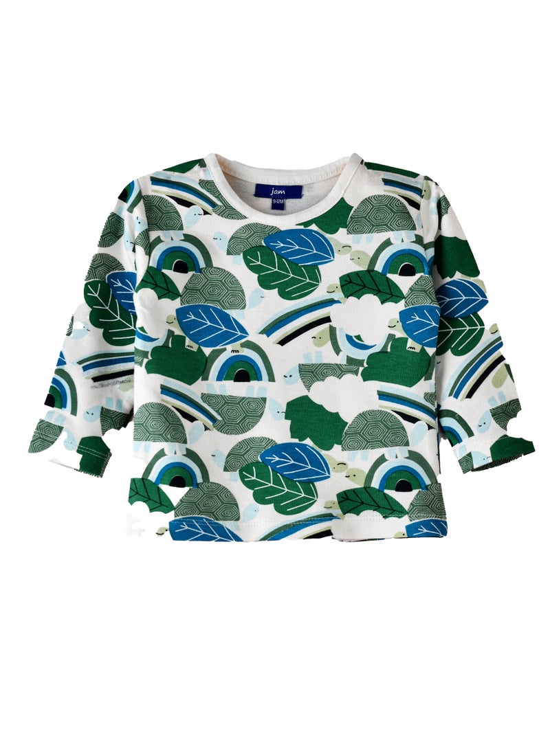 JAM - Boys Nature Print Long Sleeve Sweatshirt - Image 1