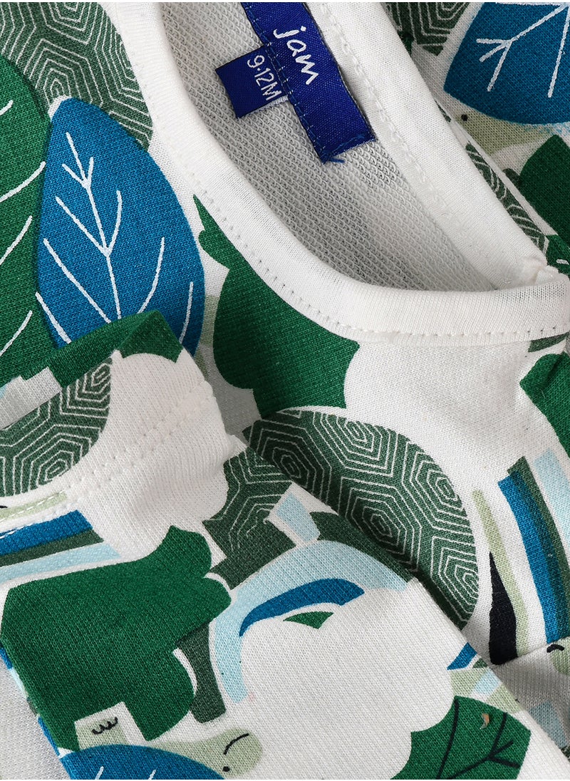 JAM - Boys Nature Print Long Sleeve Sweatshirt - Image 1