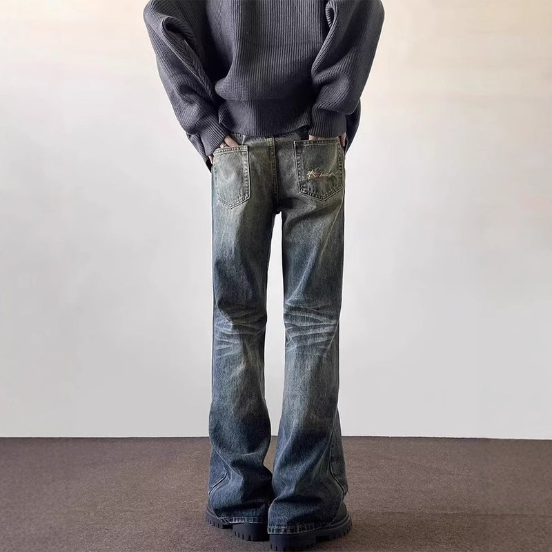 Unisex Classic Denim Jeans Loose Fit Daily Outdoor Wear - Image 4