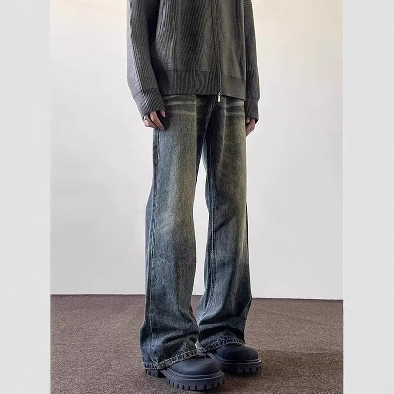 Unisex Classic Denim Jeans Loose Fit Daily Outdoor Wear - Image 2