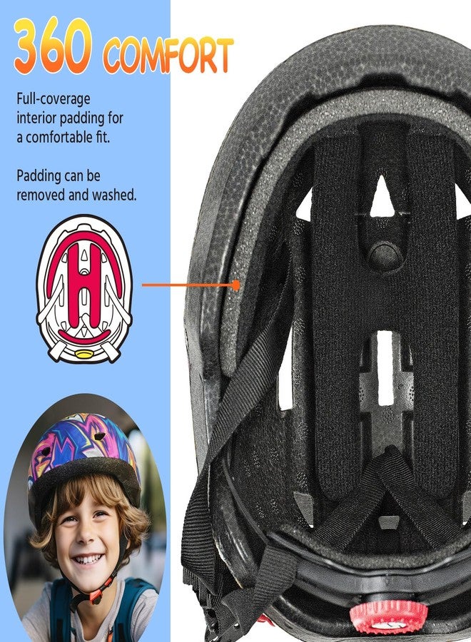 MOUNTALK Toddler Bike Helmet,Adjustable Kids Helmets from Infant/Toddler/Baby to Children Girls and Boys, Age 1-3/2-4 Years Old (Cyberpunk, XS) - Image 3