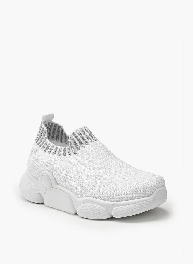 Oaklan by Shoexpress Textured Slip-On Sports Shoes