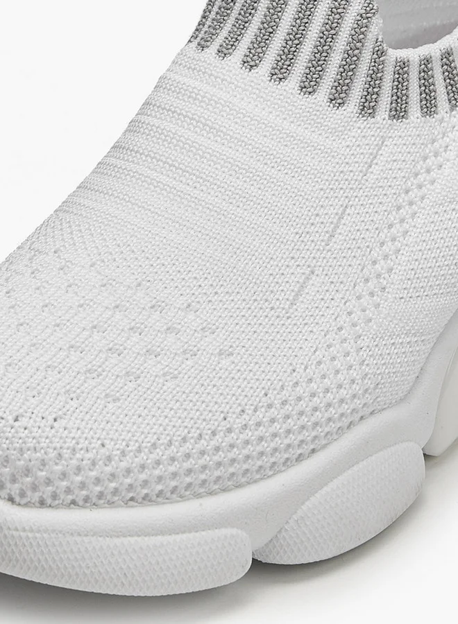 Oaklan by Shoexpress Textured Slip-On Sports Shoes