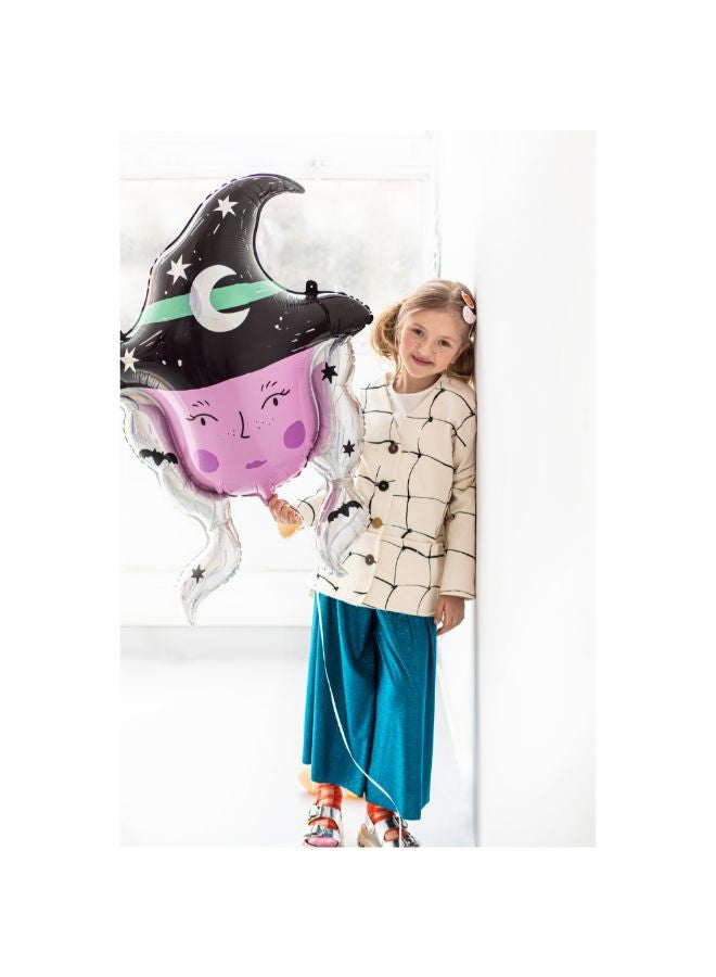 PartyDeco Foil balloon Witch, 73,5x101 cm, mix - Image 2