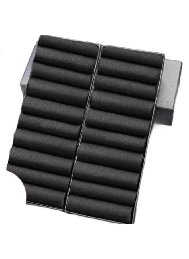 Cotton Thirteen Men'S Nylon Stockings Summer Thin Breathable Mid-Tube Ice Silk Socks Men'S Silk Stockings Absorbent Business 15 Pairs - Image 3