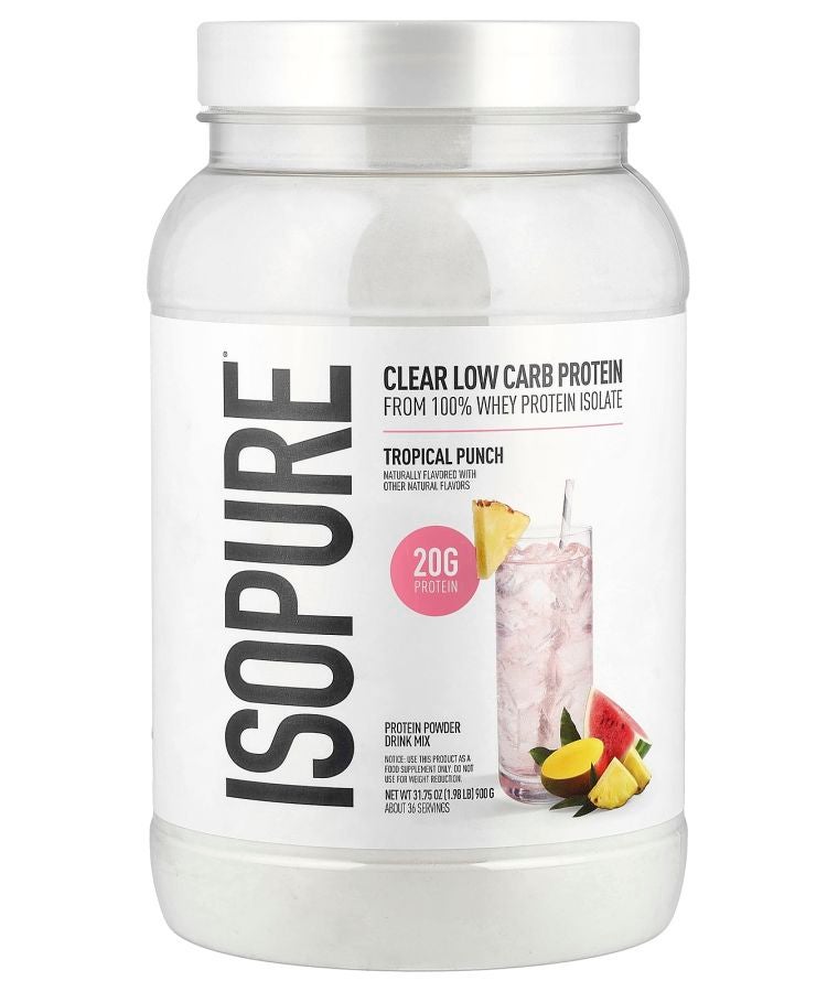 Isopure Protein Powder Tropical Punch 1.98 lbs (900 g)