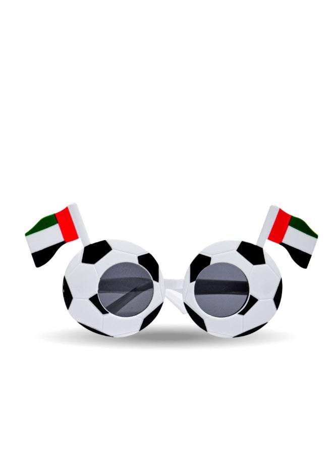 UAE Theme Glasses for Kids – Fun Party Eyewear in UAE Flag Colors, Lightweight & Comfortable for School Events & Celebrations