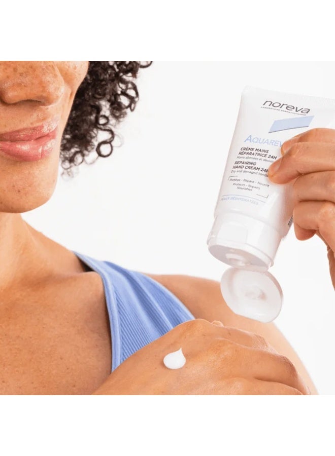Noreva Aquareva Repairing Hand Cream 24H 50ml - Image 3