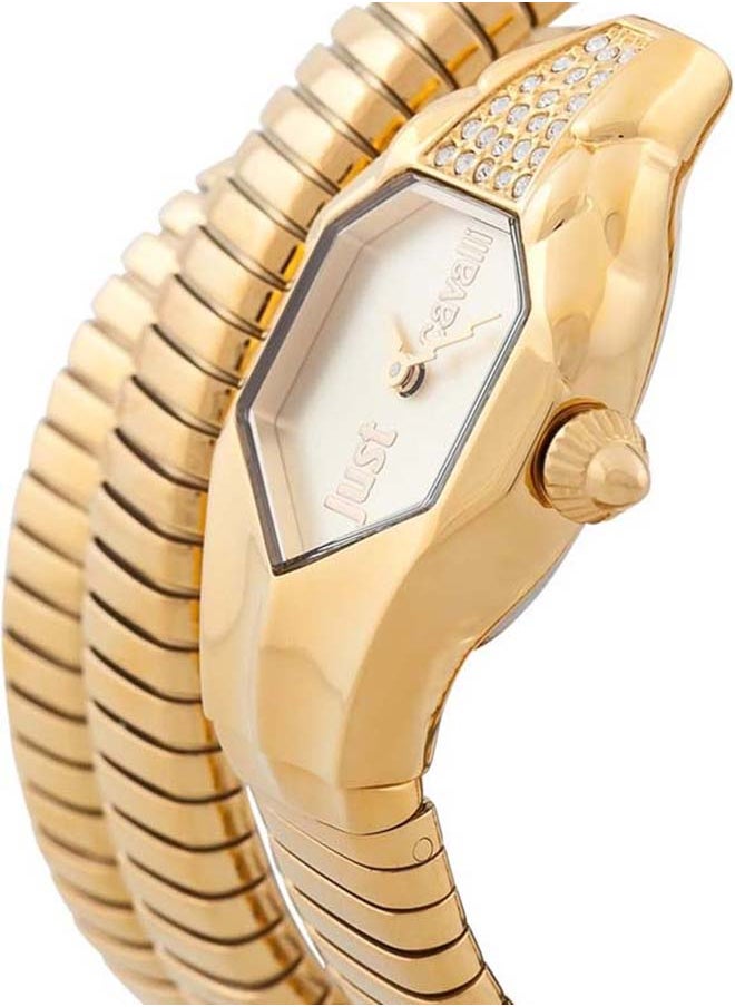 Just Cavalli Women's Analog Hexagon Shape Stainless Steel Wrist Watch JC1L022M0025 - 22 Mm  - Image 3