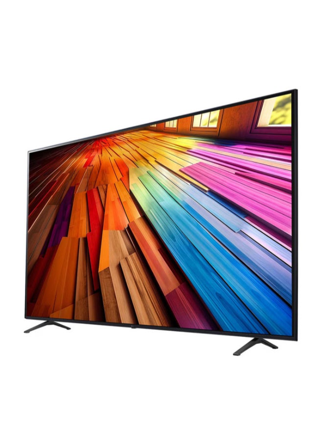 LG Renewed - 55-Inch Smart TV - 55UT80 Black - Image 3