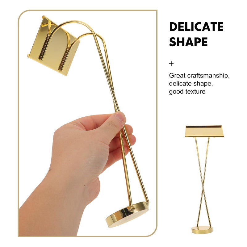 Stainless Steel Place Card Holder Stand Wedding Table Name Display Stand - Image 3