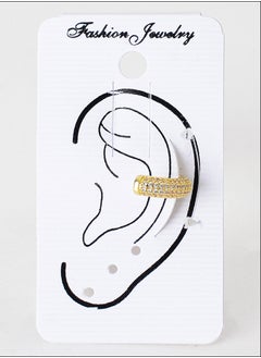 Akher el Ankoud Piercing earrings without piercings engraved with zircon lobes  - Image 1