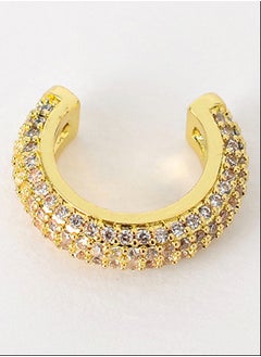 Akher el Ankoud Piercing earrings without piercings engraved with zircon lobes  - Image 2