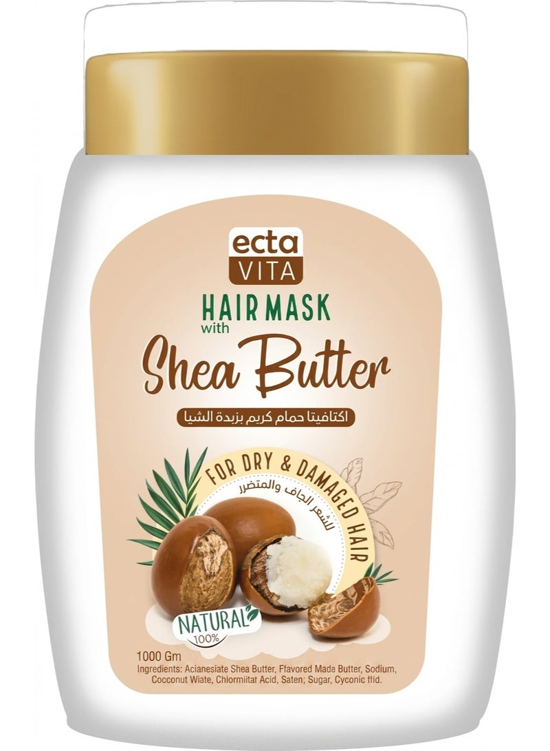 Ectavita Shea Butter Hair Mask 1 kg