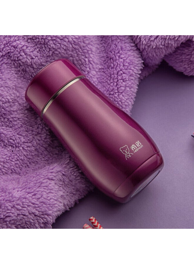 Heenoor Xino Insulated Mug For Women, Stylish Stainless Steel Water Bottle, Portable Home Tea Cup Xn-9638 Crystal Purple 300ml - Image 2