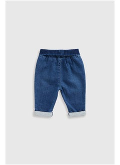 mothercare Dark-Wash Denim Joggers  - Image 2