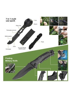 ARCOON Survival Kit, 17 In 1, Professional Survival Gear Tool Kit, Camping Equipment, Camping Essentials  - Image 3