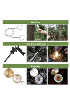ARCOON Survival Kit, 17 In 1, Professional Survival Gear Tool Kit, Camping Equipment, Camping Essentials  - Image 5