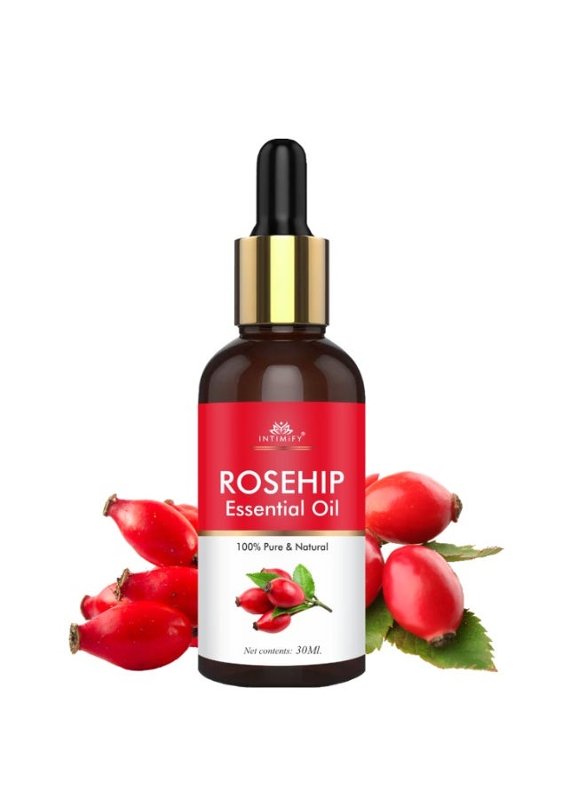 INTIMIFY زيت ثمر الورد العطري من إنتيميفاي للبشرة والشعر | 30 مل - Image 1