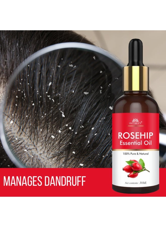 INTIMIFY زيت ثمر الورد العطري من إنتيميفاي للبشرة والشعر | 30 مل - Image 3