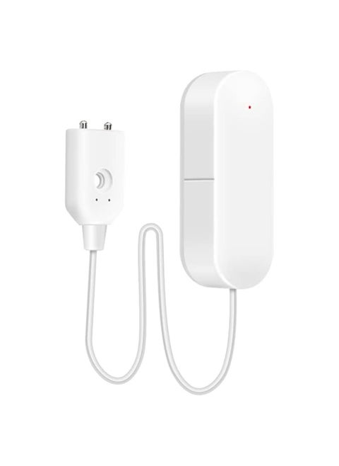 Smart Water Leakage Sensor Tuya WIFI Water Detector Flood Detector for Home Security Works with Smart Life App Push Notification for Home Security System