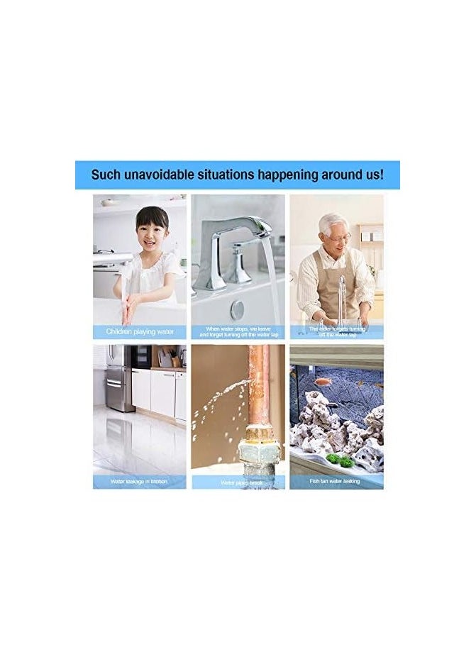 Generic - Smart Water Leakage Sensor Tuya WIFI Water Detector Flood Detector for Home Security Works with Smart Life App Push Notification for Home Security System - Image 1