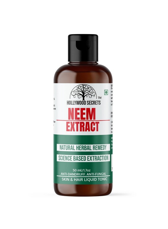 Hollywood Secrets Pure Neem Liquid Extract 50ml - Image 1