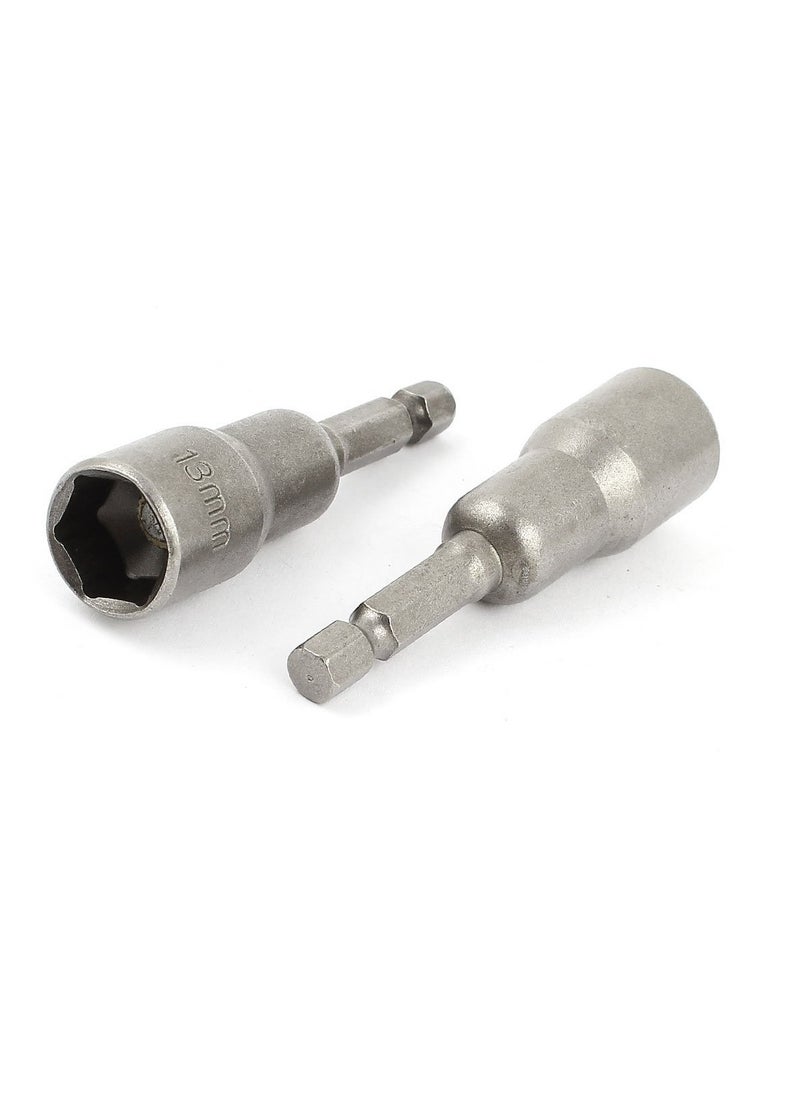 ABBASALI 3Pcs Magnetic Nut Setter Set Metric 1/4" Hex Shank Impact Nut Driver Bits Hex Nut Setters Bit Set for Impact Driver Drills (9mm)  - Image 5