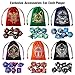 Grajar DD Dice Set with Characters Pattern Dice Pouches 42 Pcs polyhedral dice Set PU Leather and Velvet dice Tray for Dungeons and Dragons DD RPG MTG Table Games - Image 4