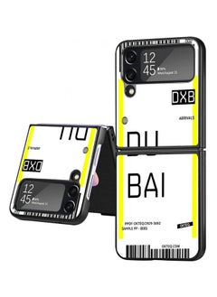 Hard Back Cover Case Dubai Airport for Samsung Galaxy Z Flip 4