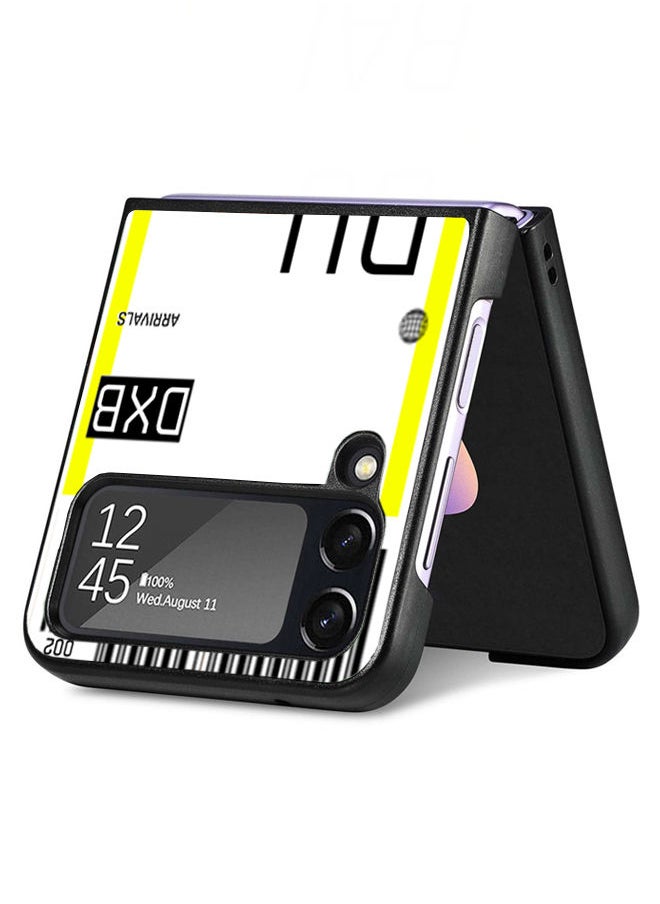Okteq - Hard Back Cover Case Dubai Airport for Samsung Galaxy Z Flip 4 - Image 1