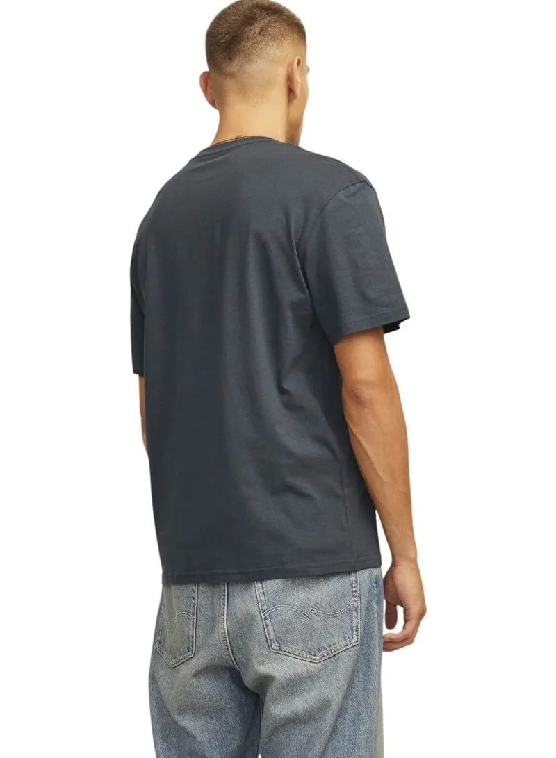 JACK & JONES Jorportland Logo Crew Neck T-Shirt