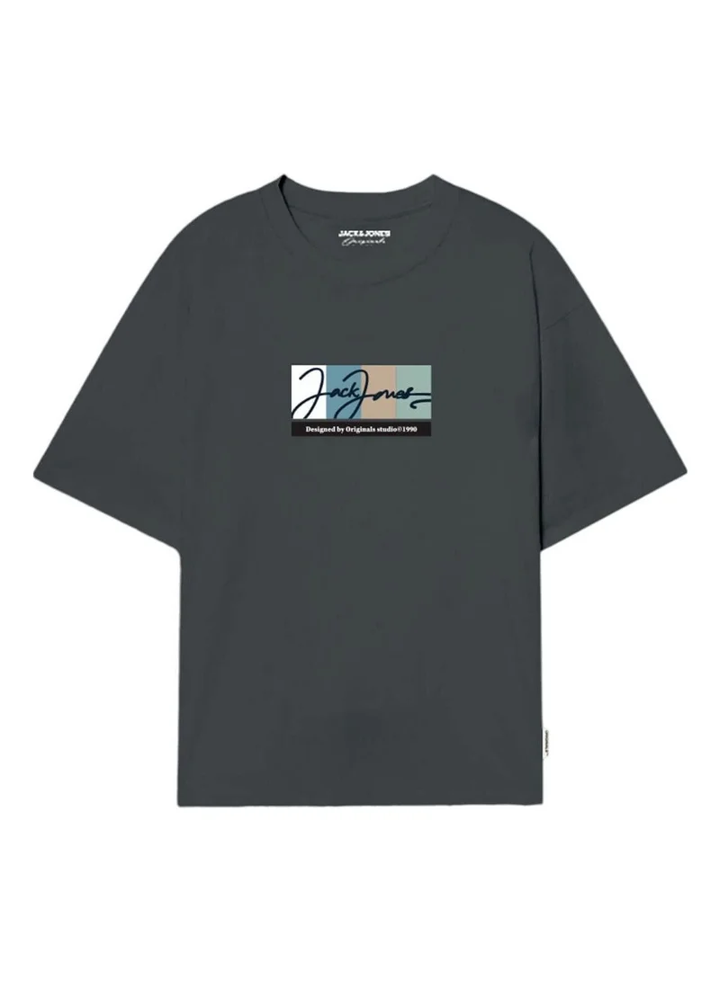 JACK & JONES Jorportland Logo Crew Neck T-Shirt