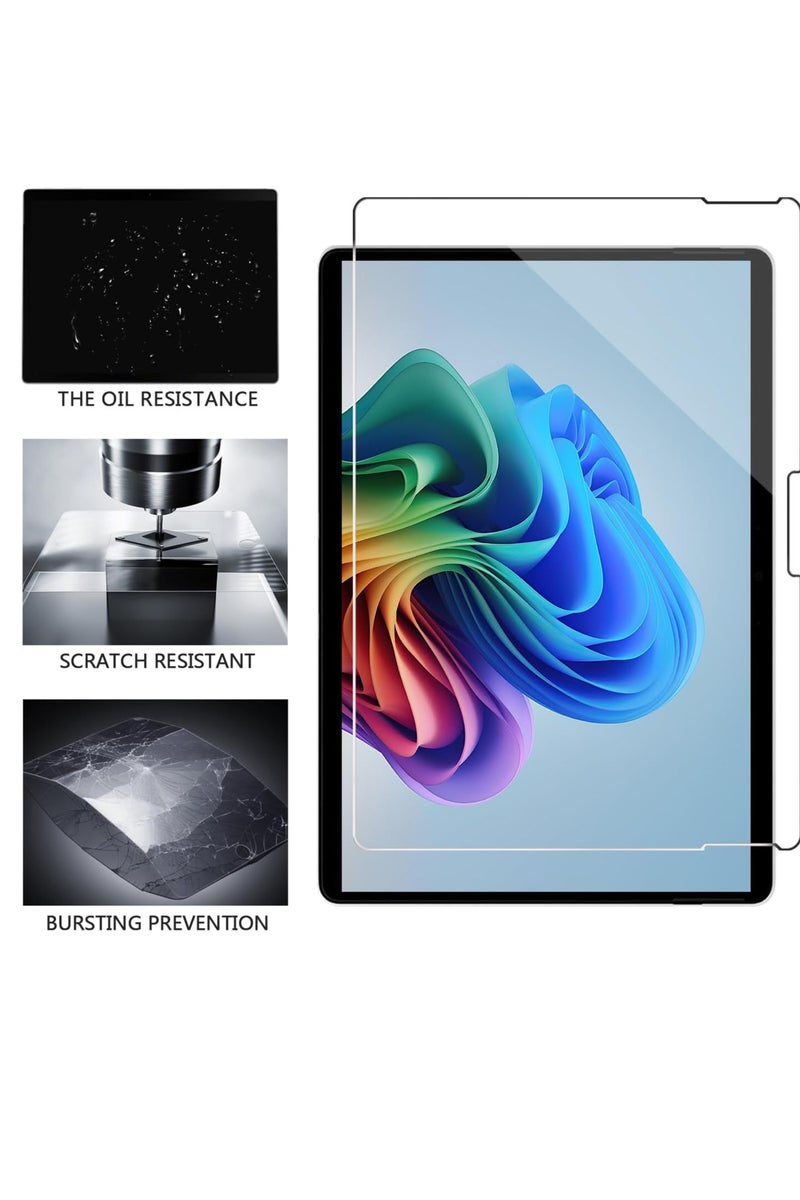 2Packs Screen Protector for 2-in-1 Surface Pro 12 Inch (2025 Release); 9H Tempered Glass Film Guard for Microsoft Surface Pro 12", Anti-Scratch & Surface Pen Supported - Image 3