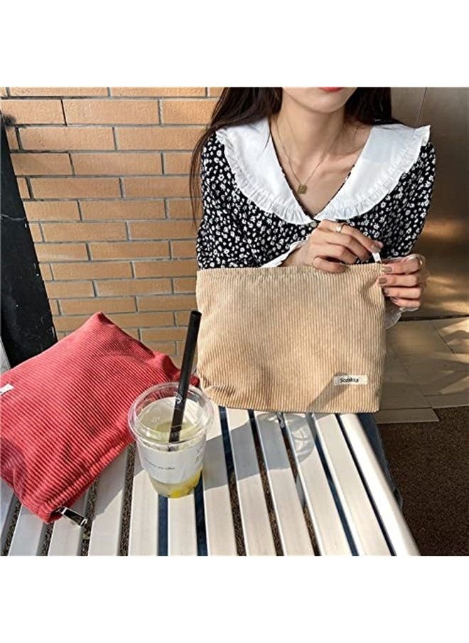 LETGO Travel Cosmetic Bag Large Capacity Makeup Bags Makeup Brushes Storage Bag Makeup Pouch Travel Toiletry Bag Organizer for Women  - Image 3