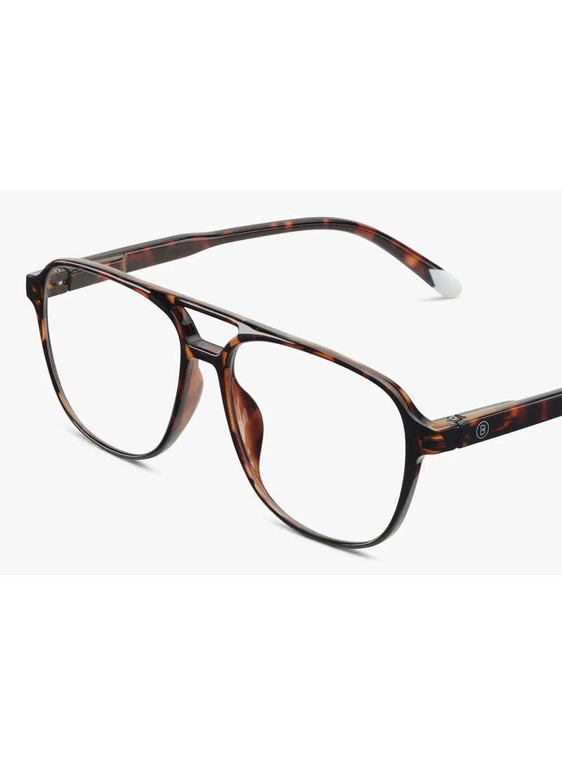 BARNER Brad Glossy Tortoise - Aviator Glasses - Image 5