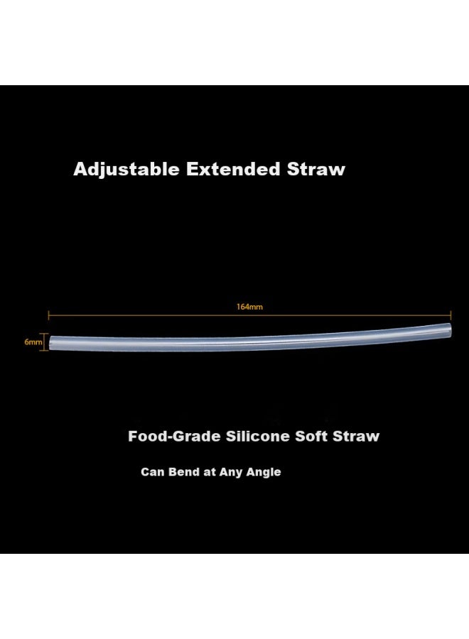 Snoopy Children'S Insulated Cup Original Silicone Straw And Sipper Accessories Set 2133 Sipper 2 + Straw 1 - Image 4