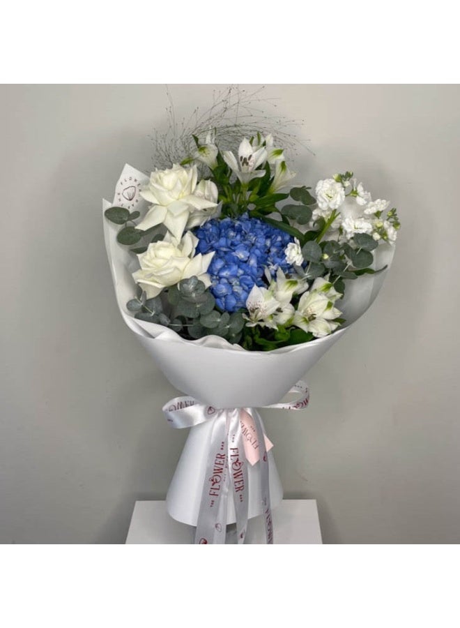 Generic Blue Blush Fresh Flowers 