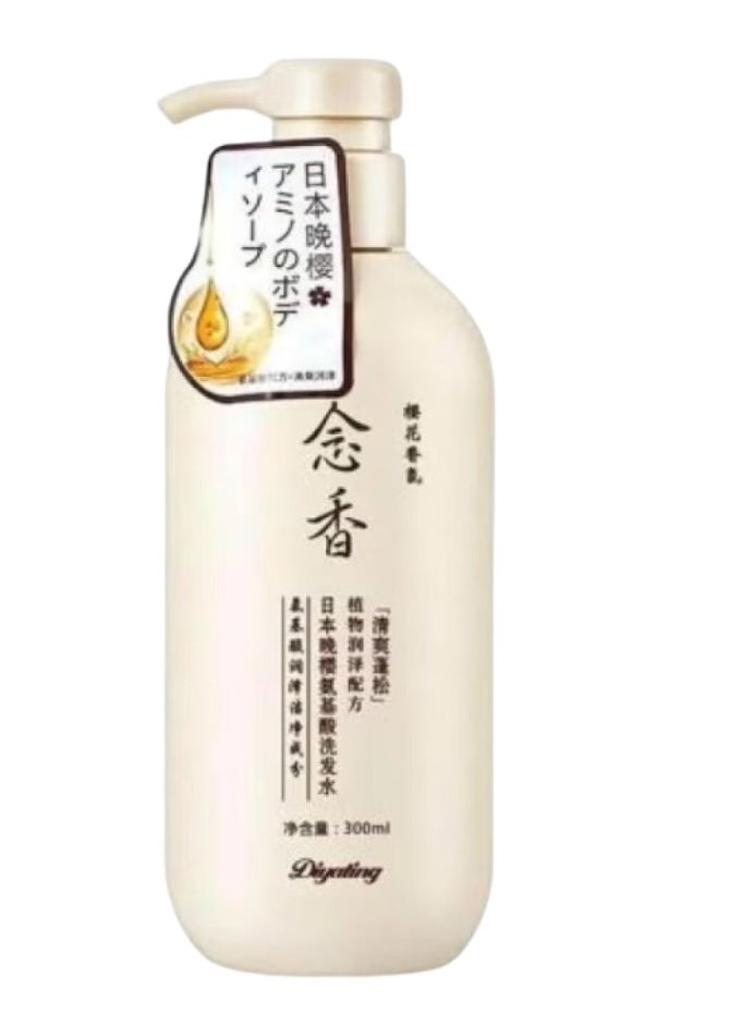 SAKURA Japanese Sakura Anti-Hair Loss Shampoo 300 ml  - Image 1